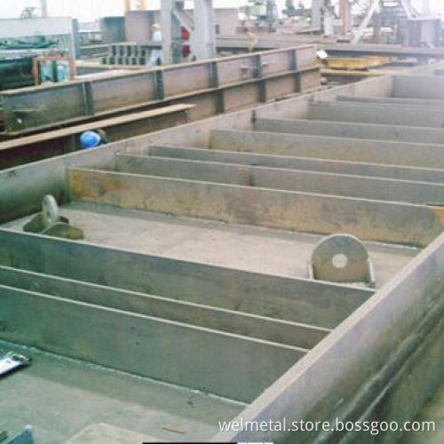 Heavy H-beam Structure, Standard Fabrication Performance, 60 Tons Unit Weight